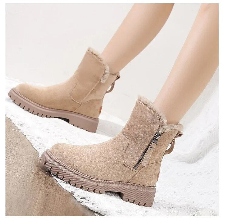 Gianna™ Boots | Wool-Lined Suede Boots