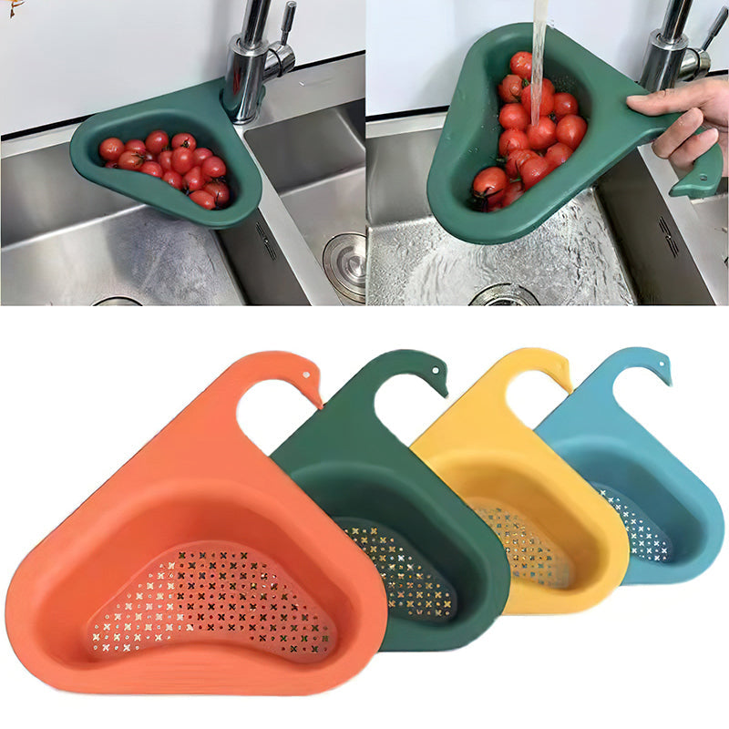 Sink strainer and drainer basket