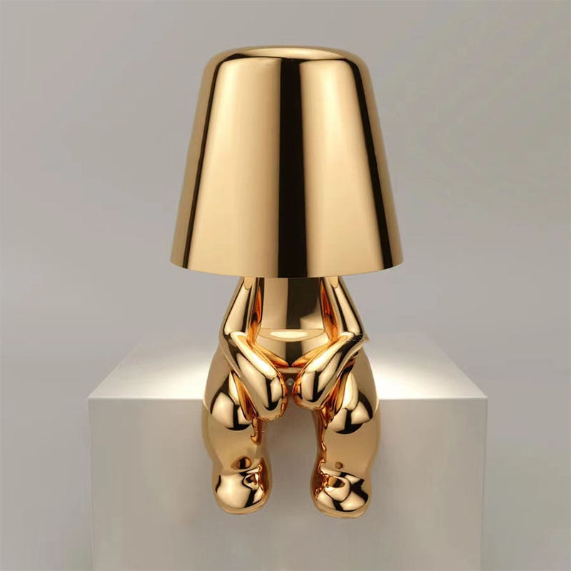 HarmonyGlo™ - Modern Chrome Lamp