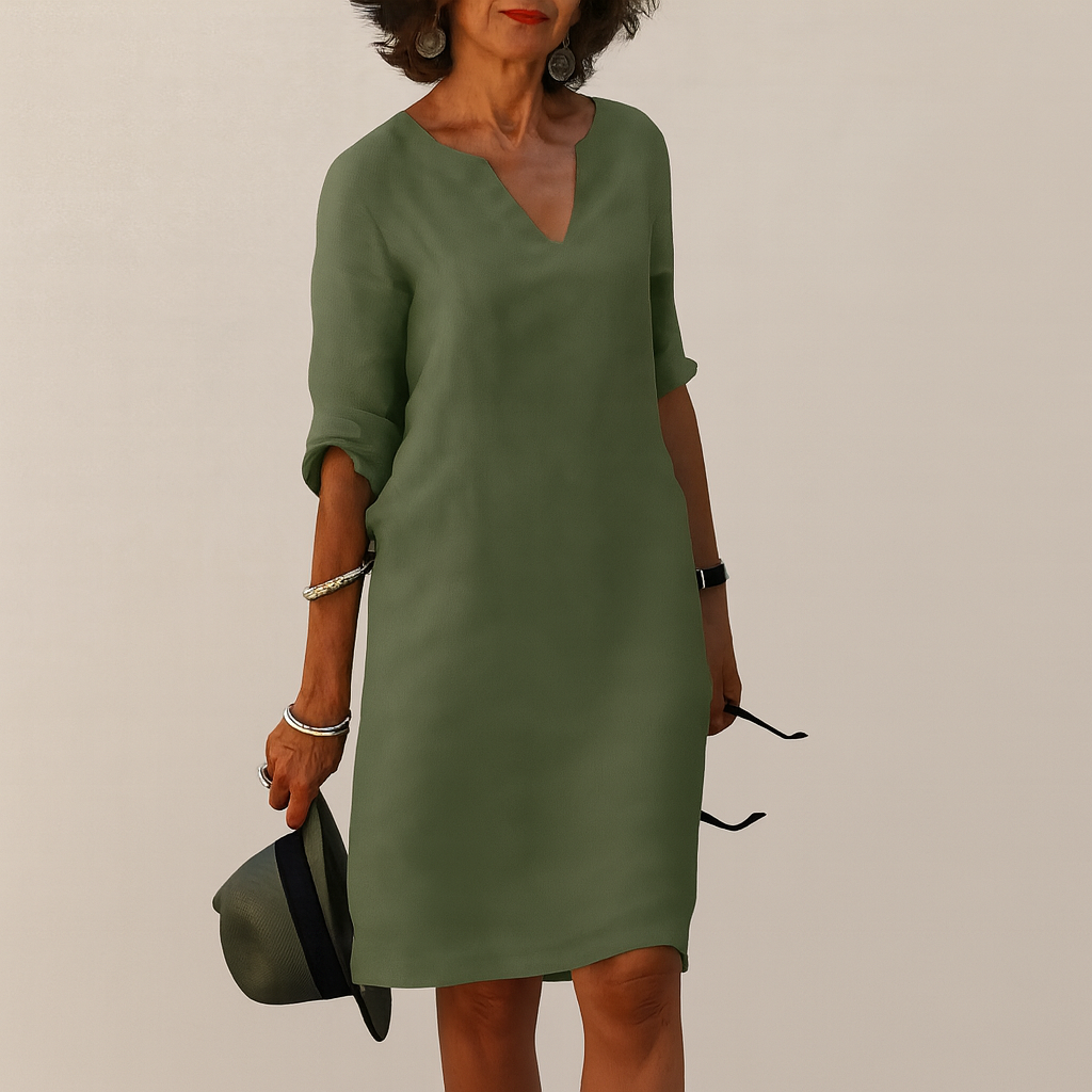 Flowing dress with timeless elegance