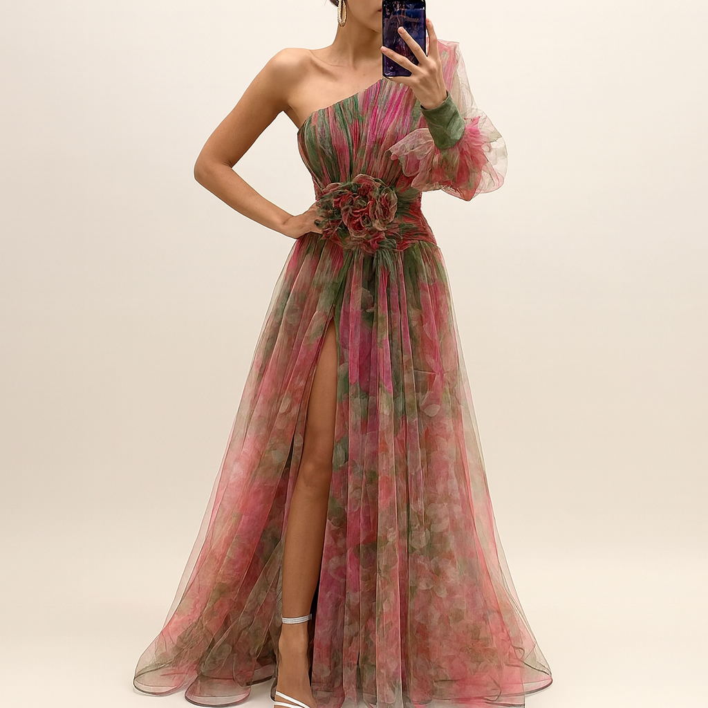 Althea - Elegant off-shoulder dress