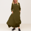 Maria - simple dress with solid pockets