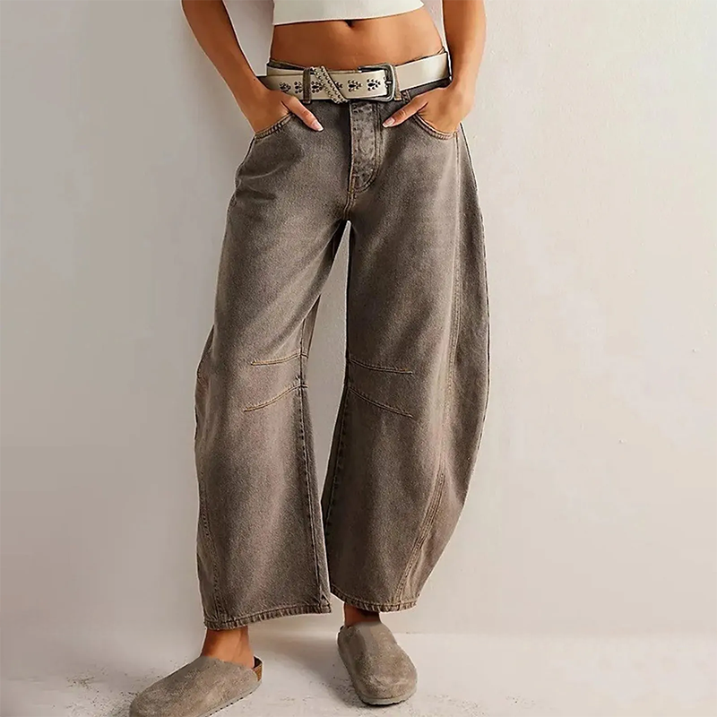 Emma - Wide leg comfort jeans
