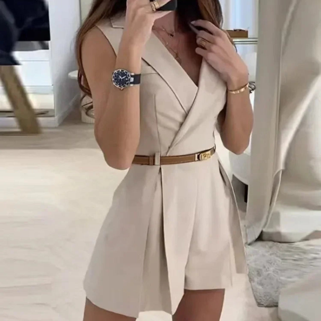 Alina™ | Elegant sleeveless jumpsuit