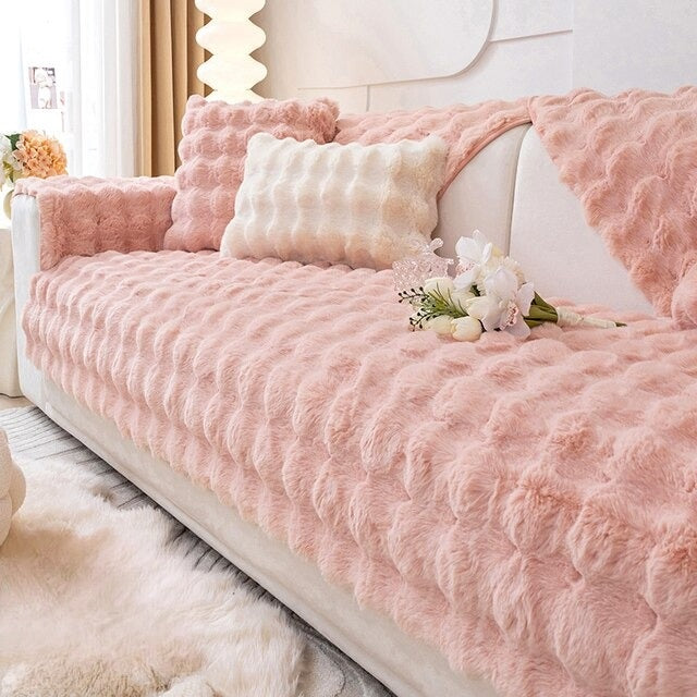 ComfySofa™ | Ultra-soft fleece sofa cover
