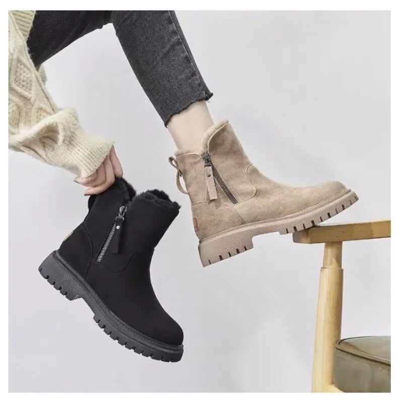 Gianna™ Boots | Wool-Lined Suede Boots