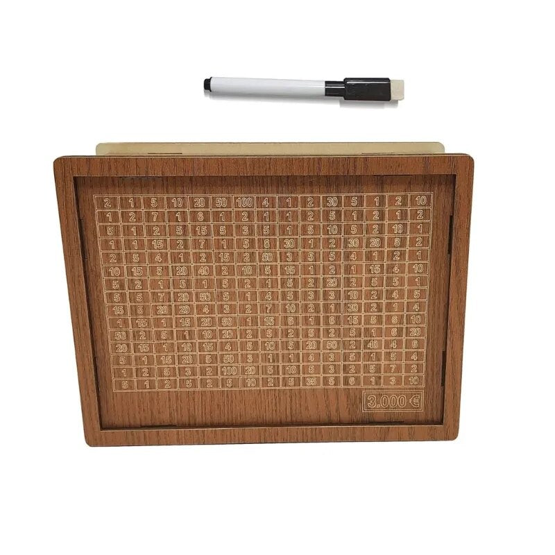 Wooden Piggy Bank™ - Saving has never been easier!