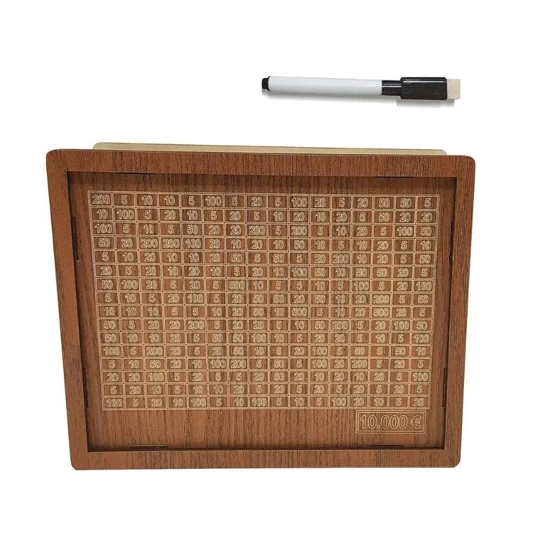 Wooden Piggy Bank™ - Saving has never been easier!