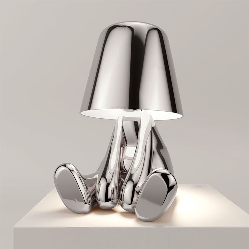 HarmonyGlo™ - Modern Chrome Lamp
